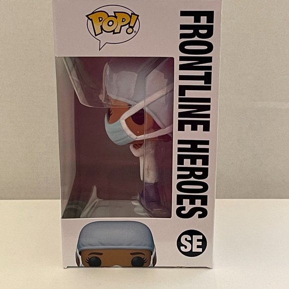 Funko Pop Frontline Heroes Dr White Coat Mask - Picture 4 of 4